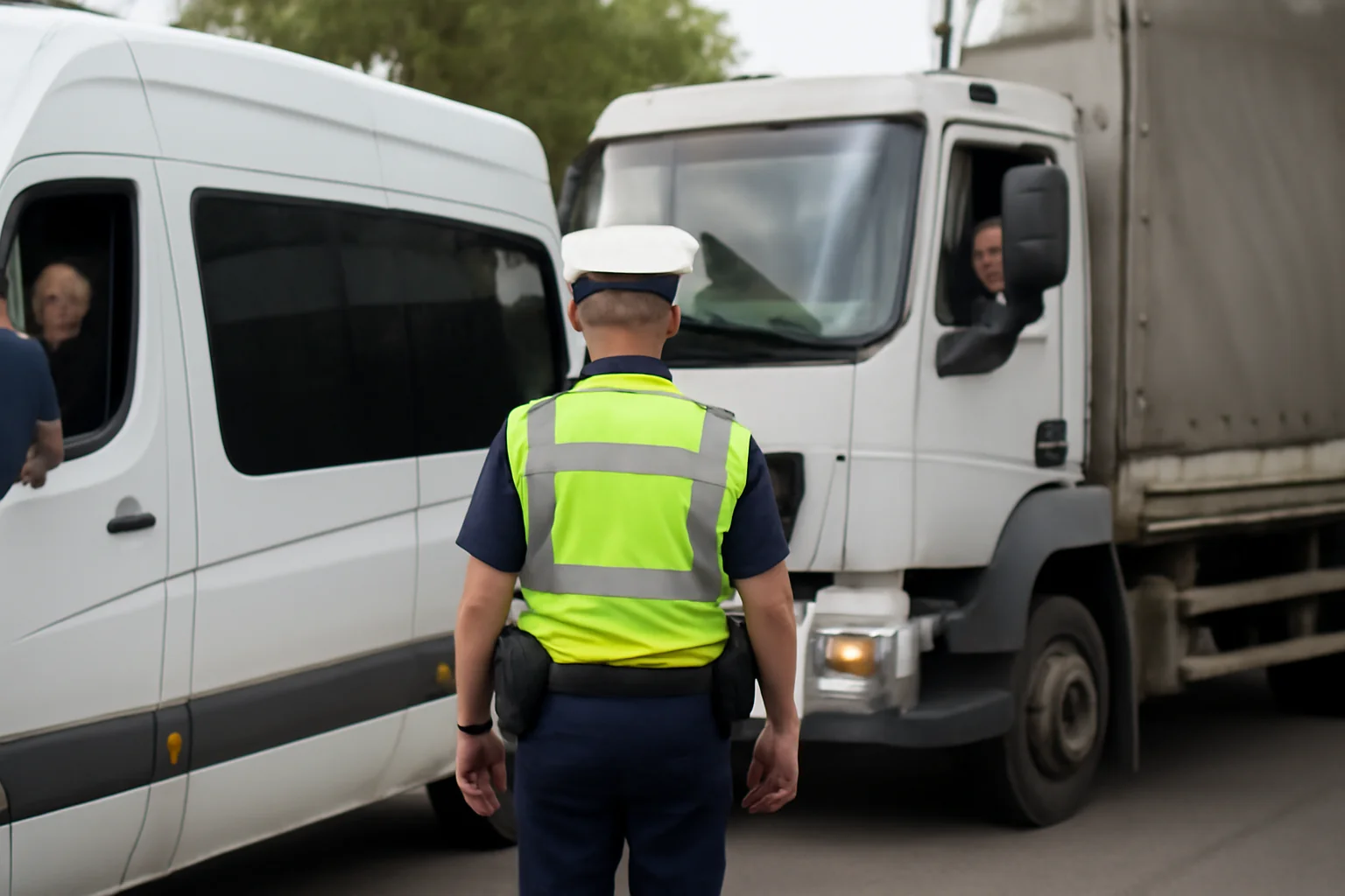 Poliția Rutieră din Neamț desfășoară verificări în transportul public de persoane și marfă