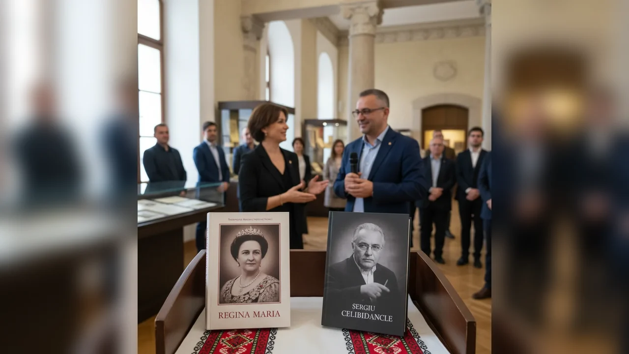 Povestea Reginei Maria și a lui Sergiu Celibidache în centrul atenției