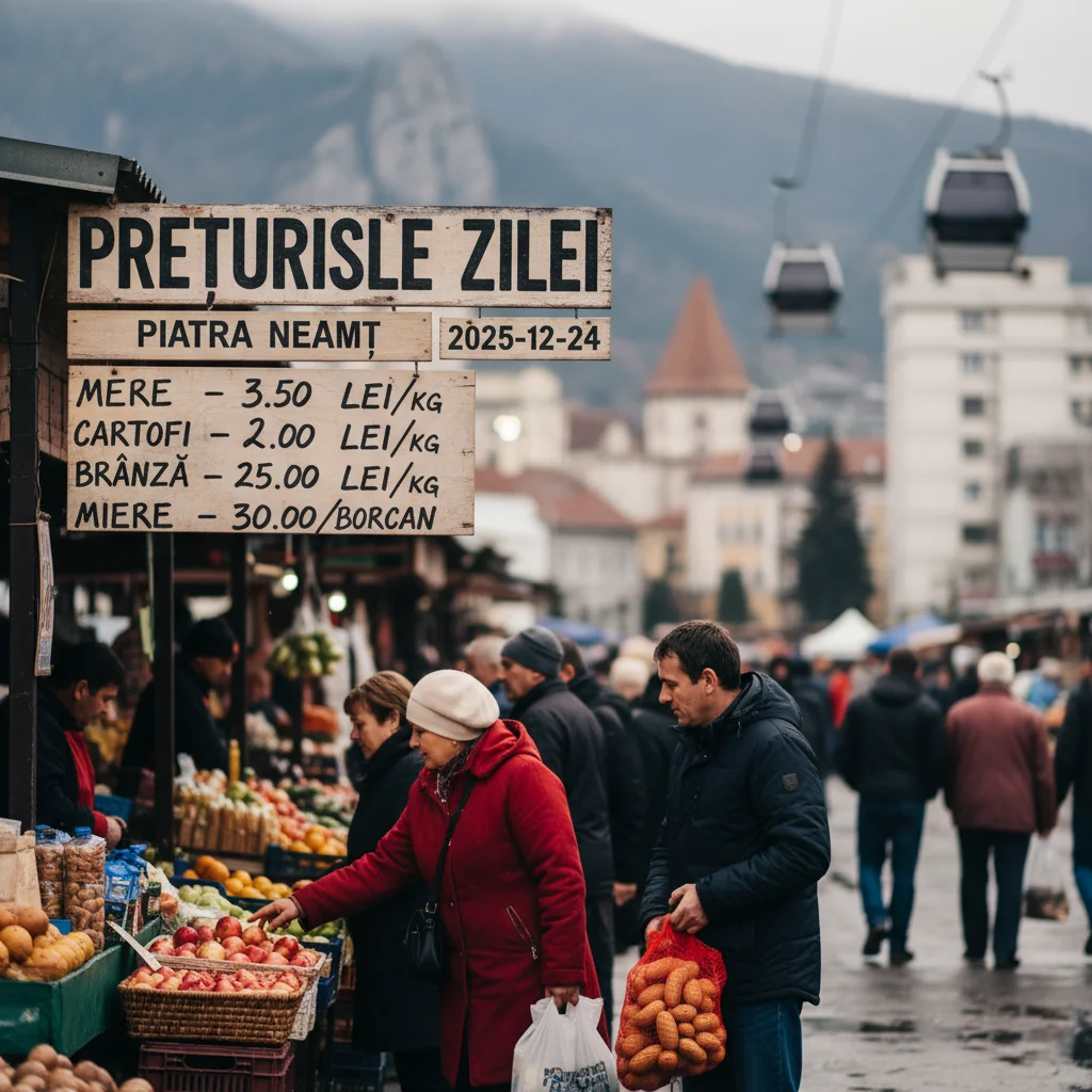 Prețurile zilei în Piatra Neamt – 2025-12-24