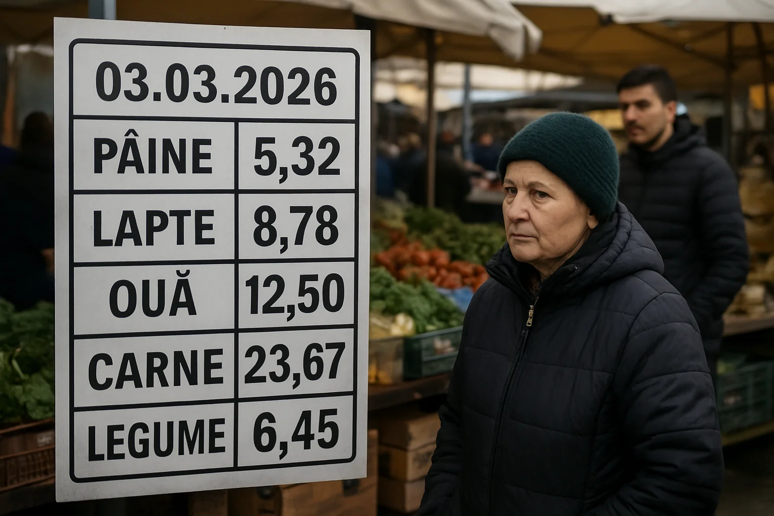 Prețurile zilei în România – 2026-03-03