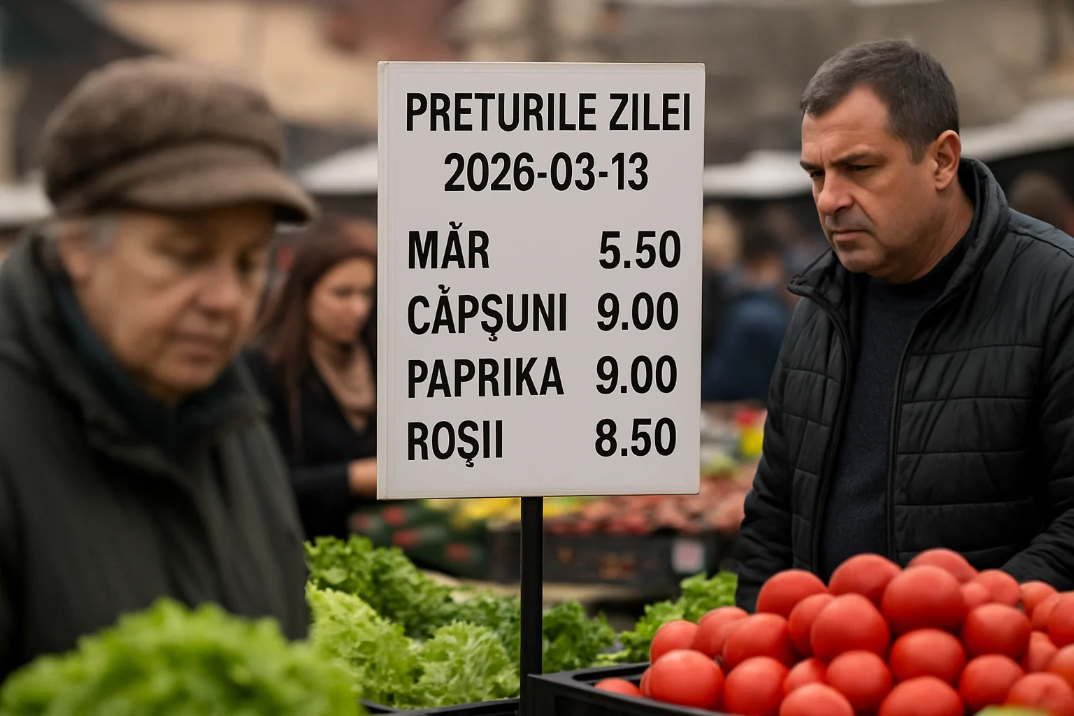 Prețurile zilei în România – 2026-03-13