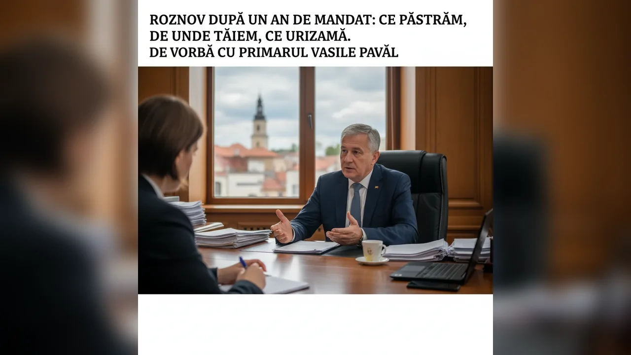 priorități, reduceri și planuri viitoare – interviu cu primarul Vasile Pavăl
