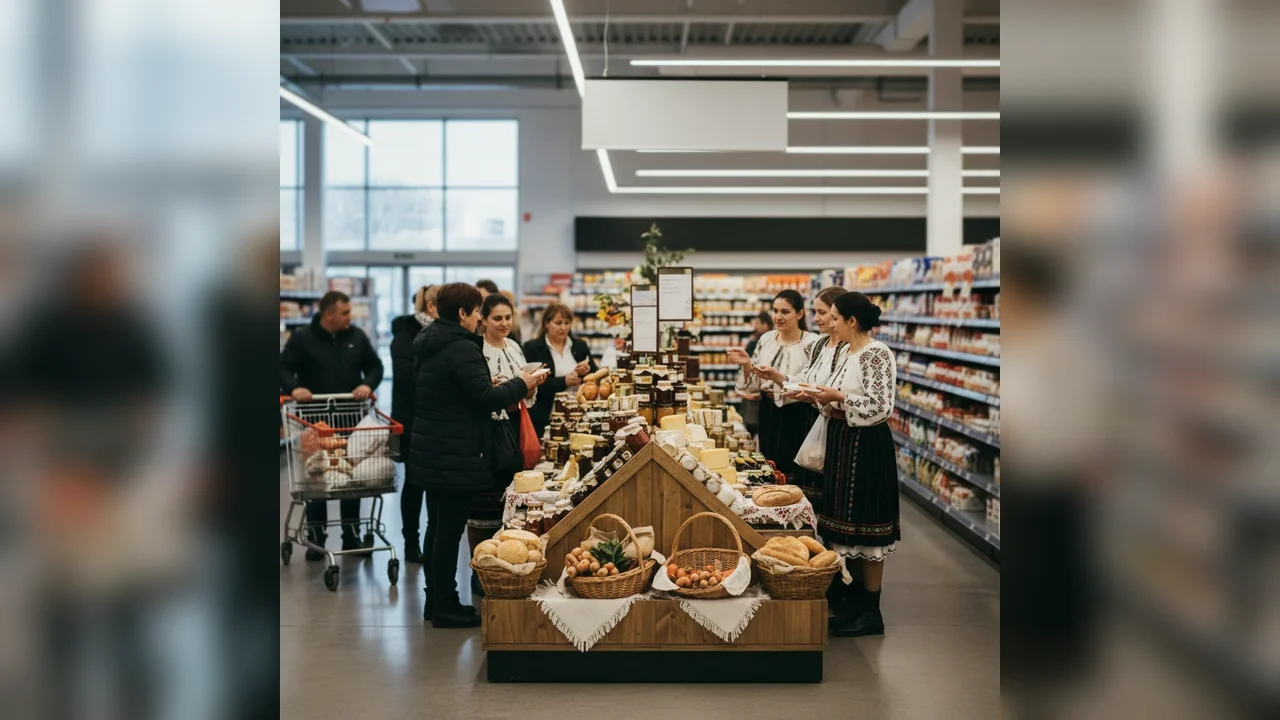 Produse locale la Carrefour Piatra Neamț: Degustări speciale