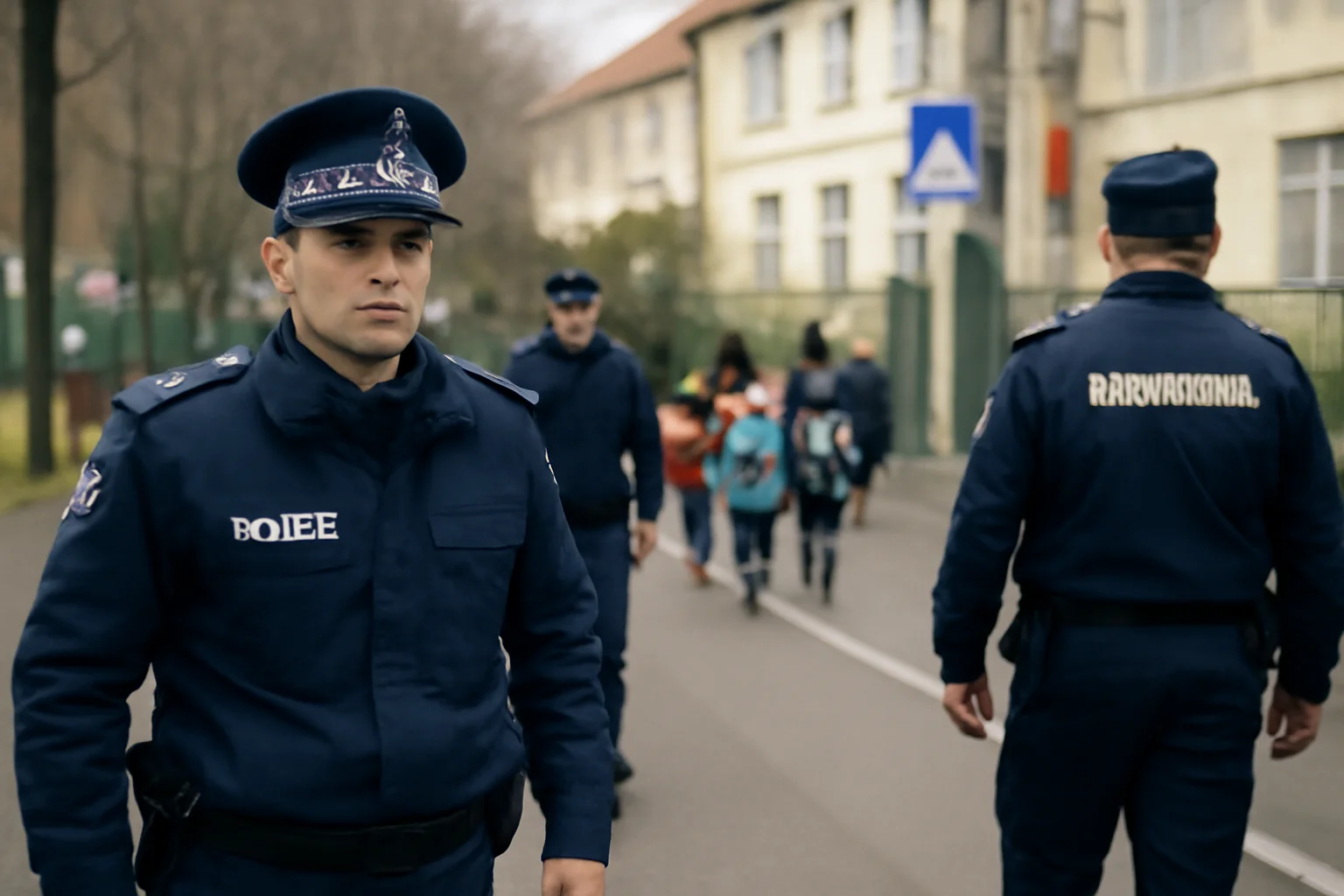 Razie de amploare a polițiștilor și jandarmilor pentru protejarea elevilor în școlile din Piatra-Neamț