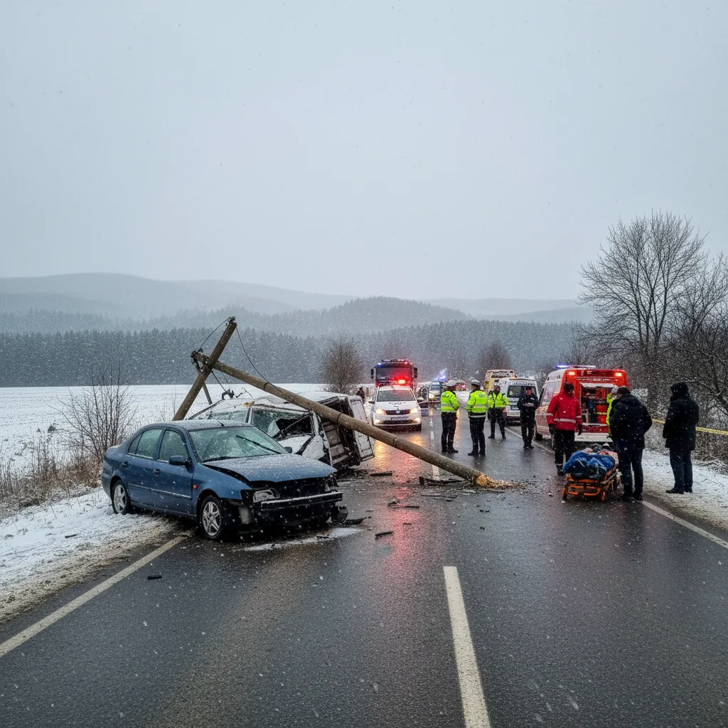 Recorduri negative în trafic la început de an în Piatra Neamț și județul Neamț