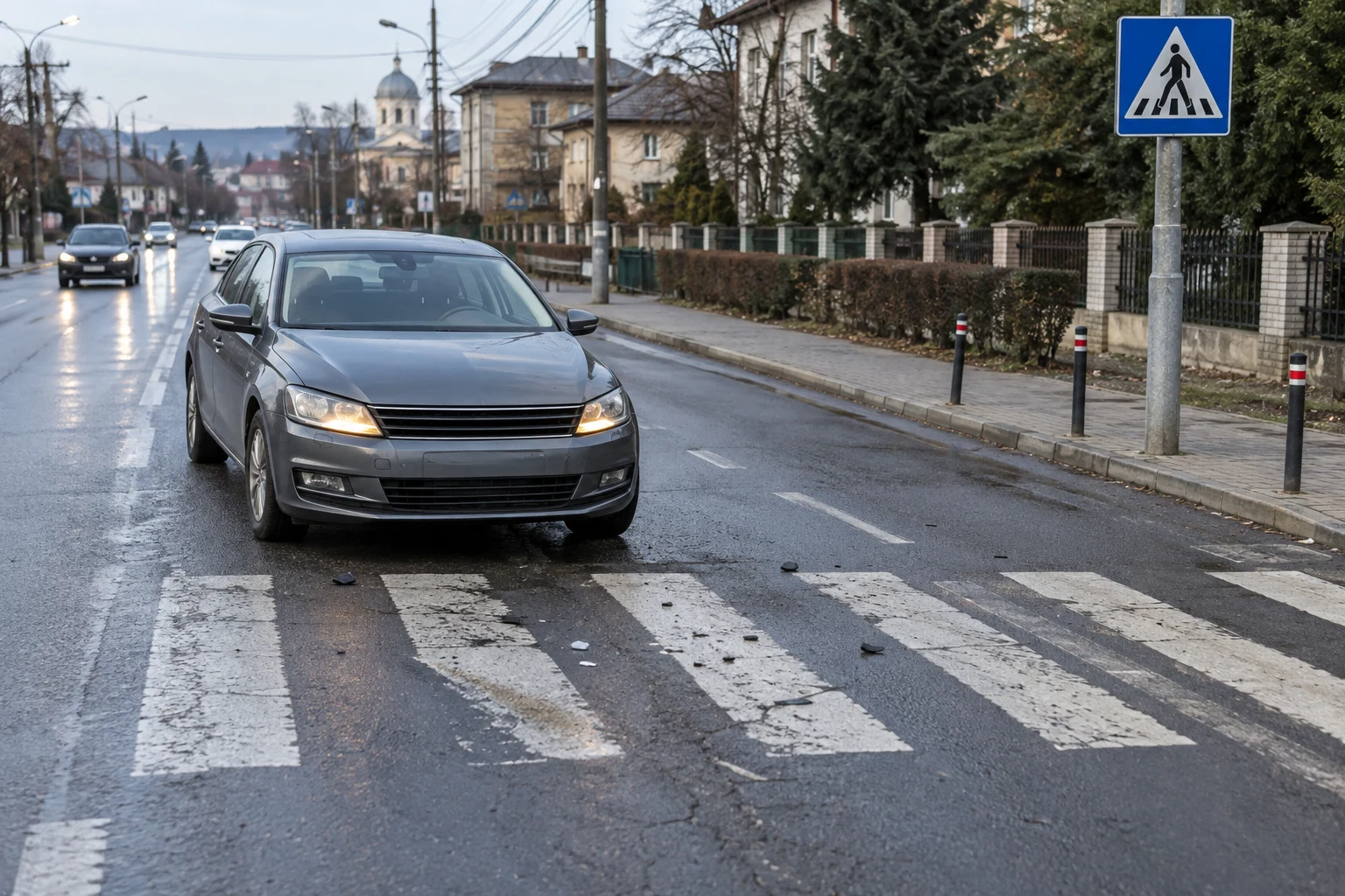 Roman, Smirodava: pietonă de 80 de ani, lovită pe trecere