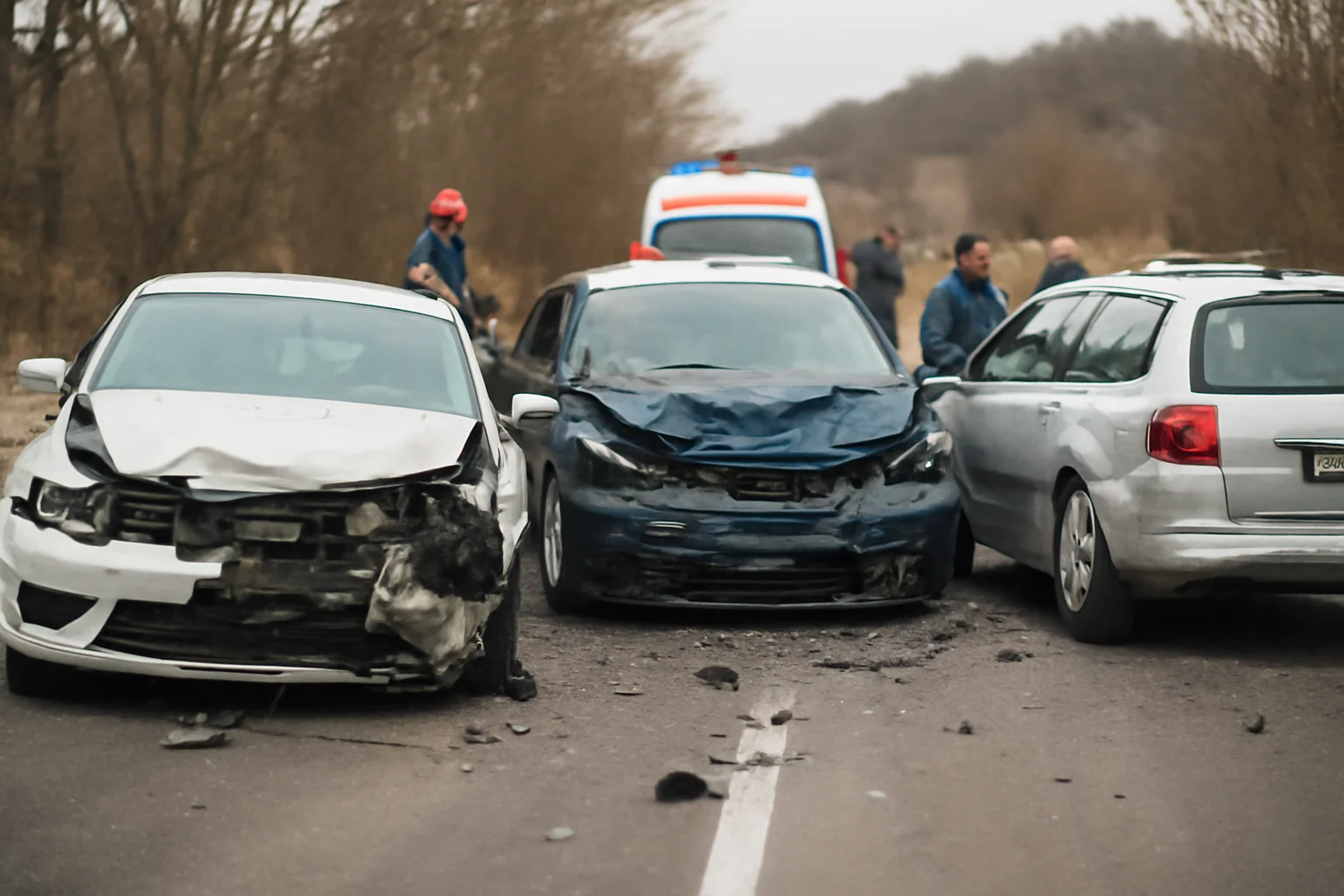 Șase persoane, inclusiv un copil, rănite în multiple accidente rutiere în Neamț