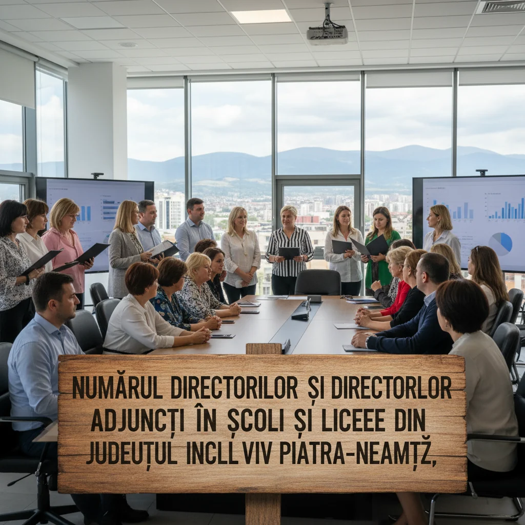 Schimbări în conducerea școlilor din Piatra-Neamț și județul Neamț, prin numiri de directori de la 17 ianuarie 2026