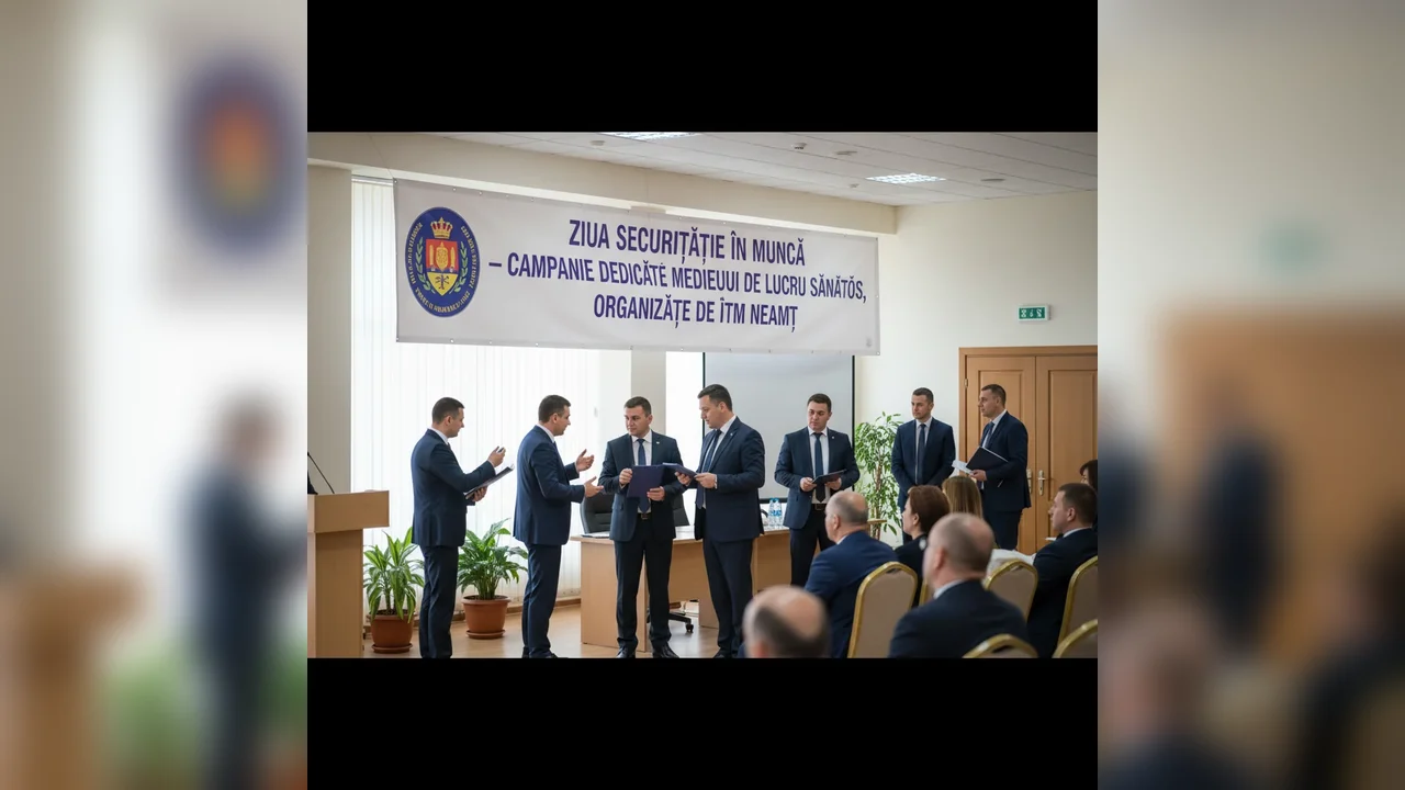 Securitatea în muncă: Campanie pentru un mediu de lucru sănătos