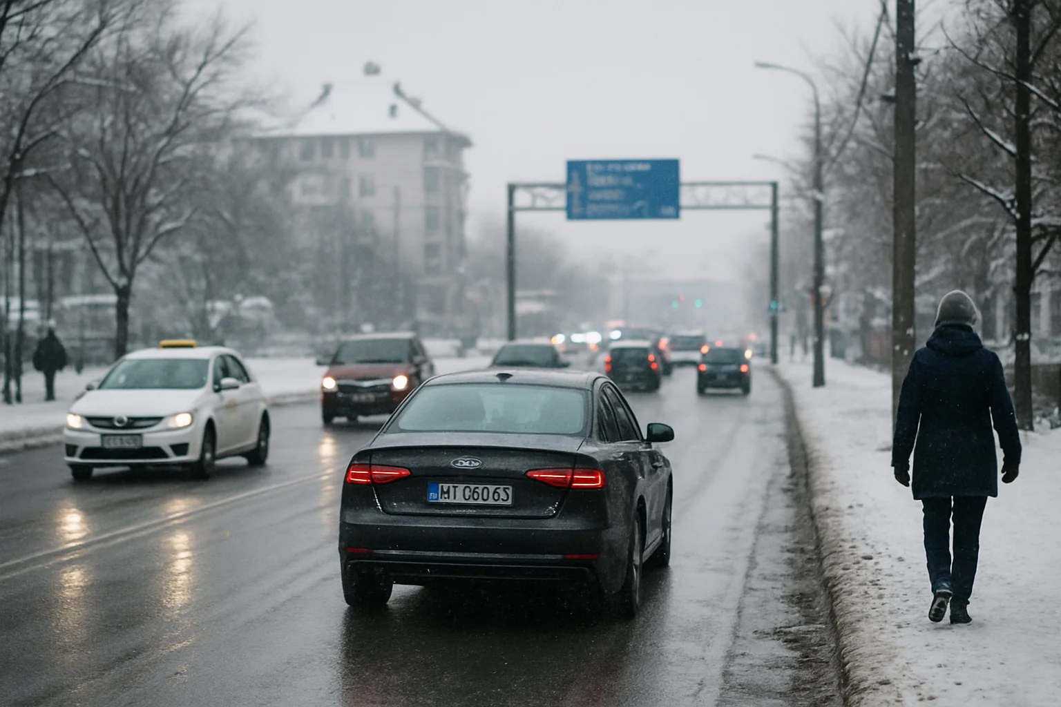 Situația actuală a traficului și condițiilor meteo în Piatra Neamț – 7 februarie 2026
