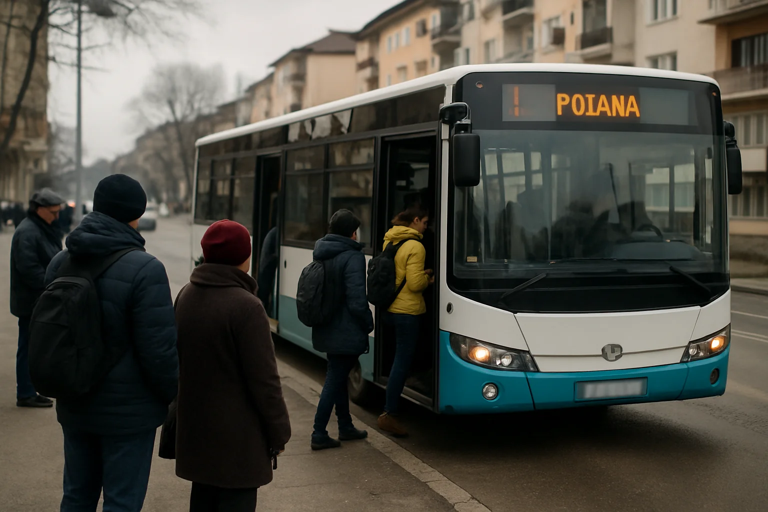 Situația actuală a transportului în Piatra Neamț – 12 ianuarie 2026