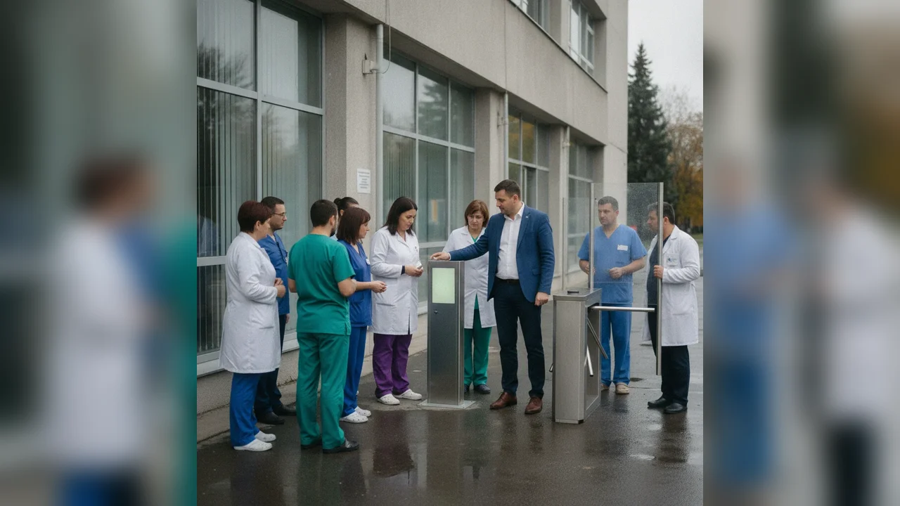 Spitalul Piatra Neamț: Pontaj electronic și control acces, propunere nouă