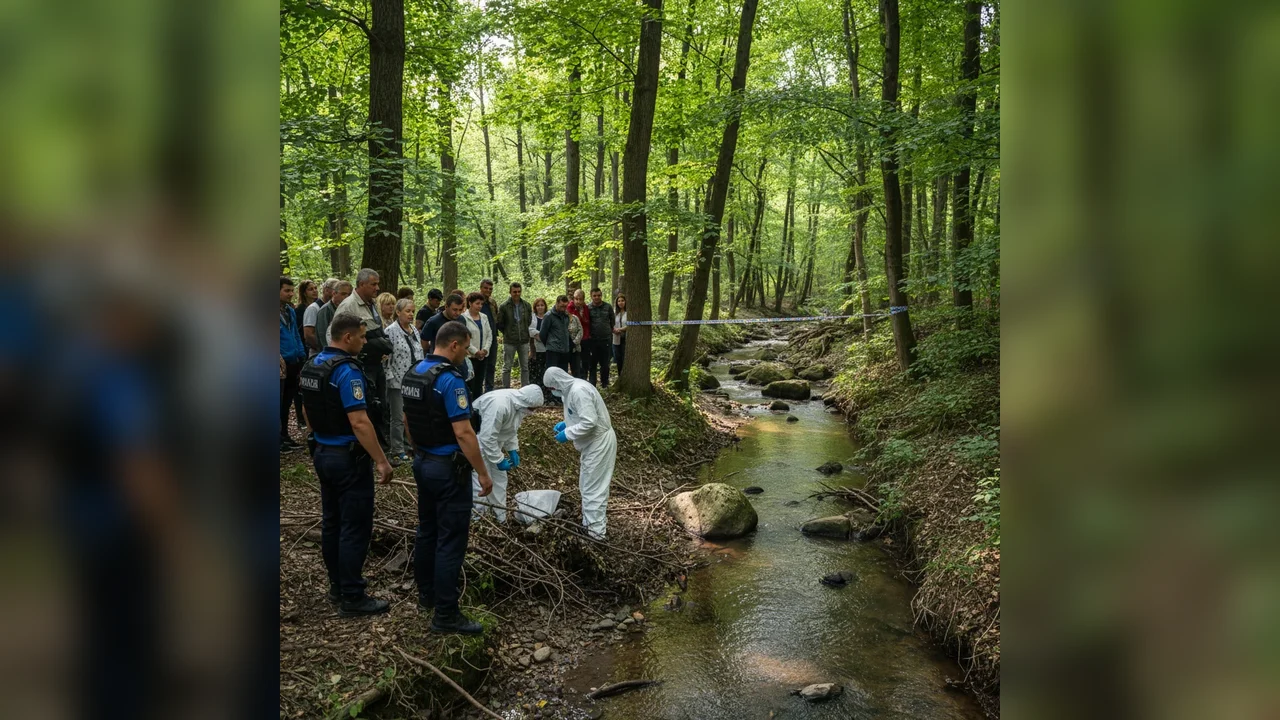 Tragedie descoperită în albia unui pârâu din Neamț
