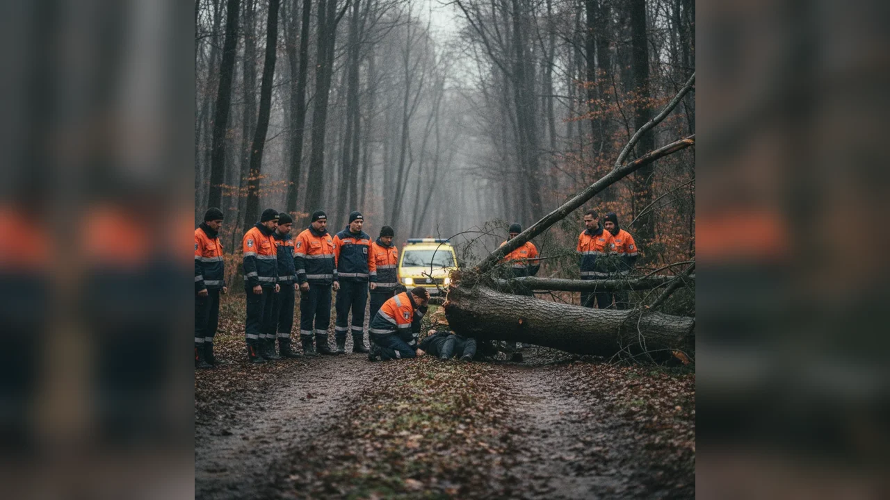 Tragedie în Crăcăoani: Bărbat decedat lovit de copac